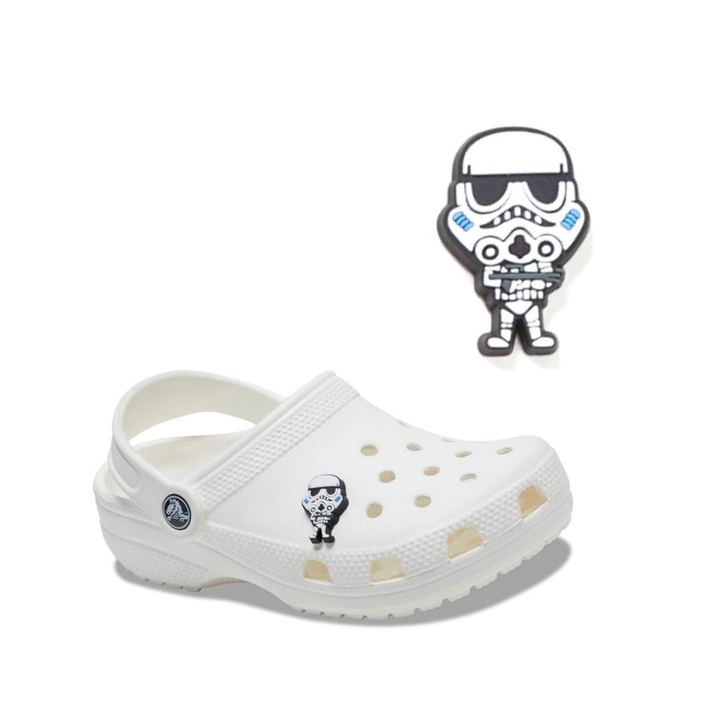 Crocs Jibbitz Star Wars Storm Trooper ~ Accesorios Decorativos Para Crocs