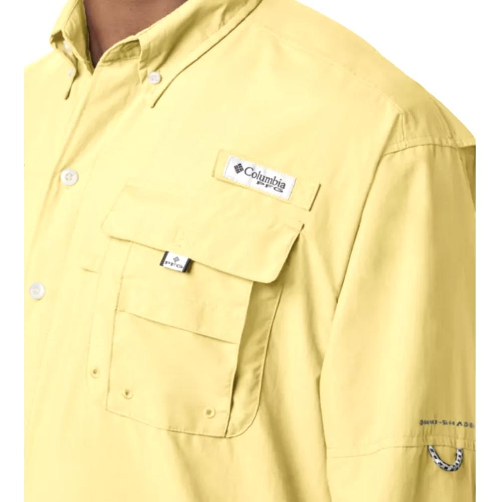 Camisa Talla L Bahama II Columbia Amarillo