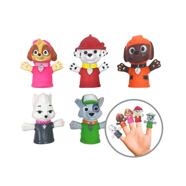 Nickelodeon Paw Patrol Set 5 de Marionetas Para Baño