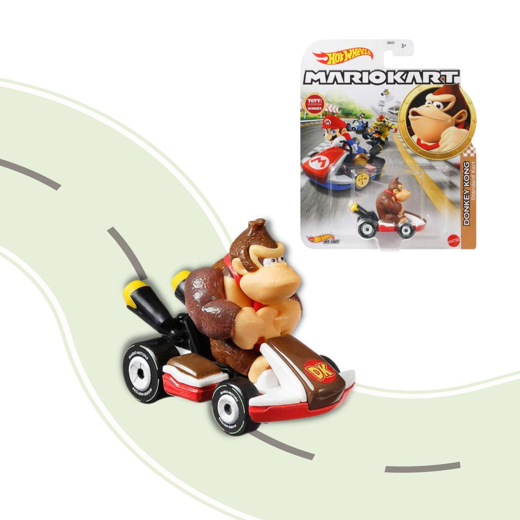 Donkey Kong Standard Kart MarioKart Hot Wheels