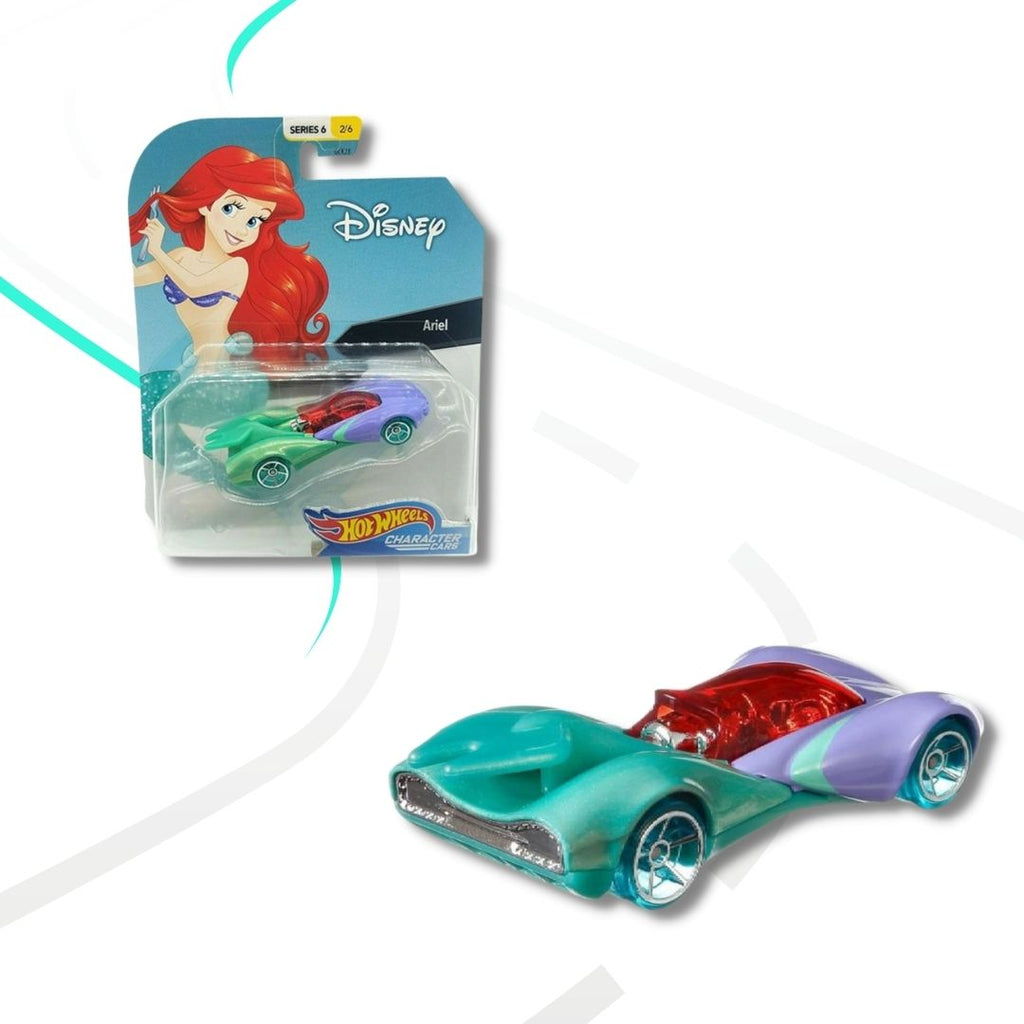 La Sirenita Character Cars Hot Wheels Ariel