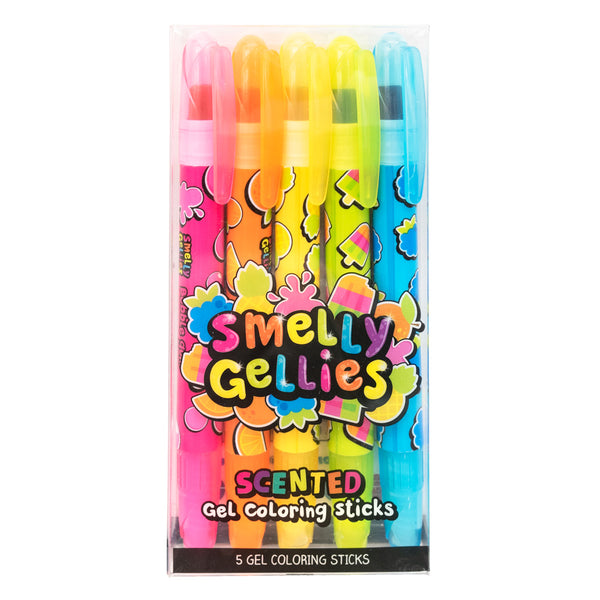 Smelly Gellies Scented -5 Pack Colores de Gel con Aroma