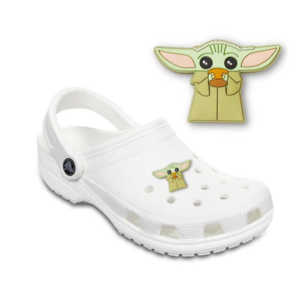 Crocs Jibbitz Charms Baby Yoda con Vaso Accesorios Decorativos