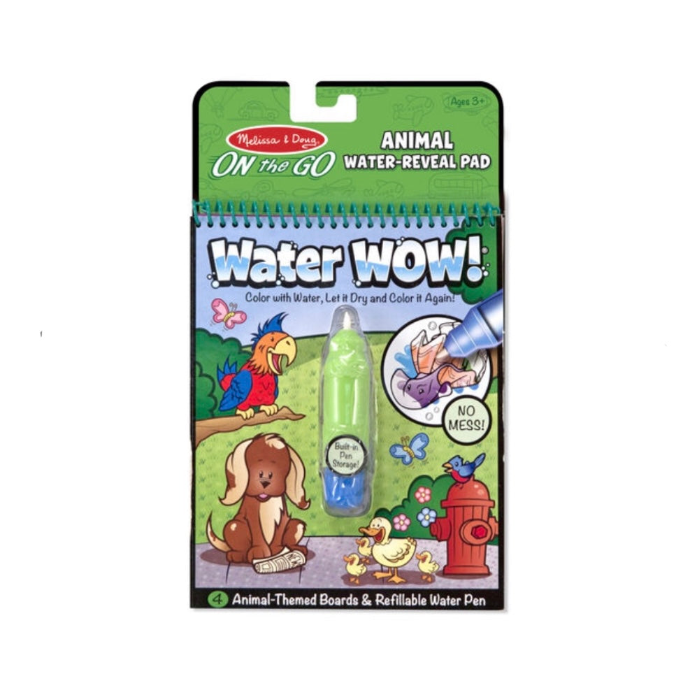 Water Wow Los Animales Libro de Agua