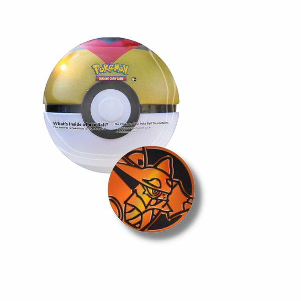 Pokémon Poke Ball TCG Level Ball Tin Dorado