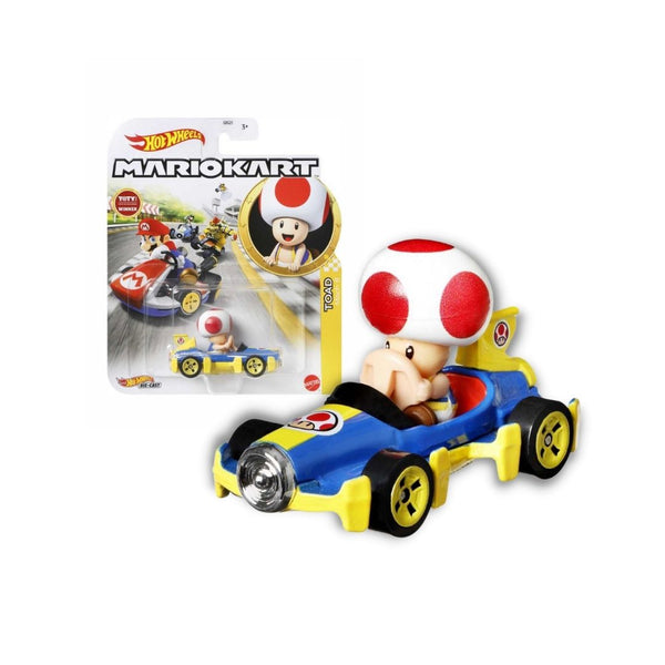 Toad Mach 8 Hot Wheels MarioKart