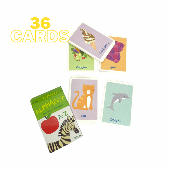 Flash Cards Preschool Cartas Preescolar Del Abecedario