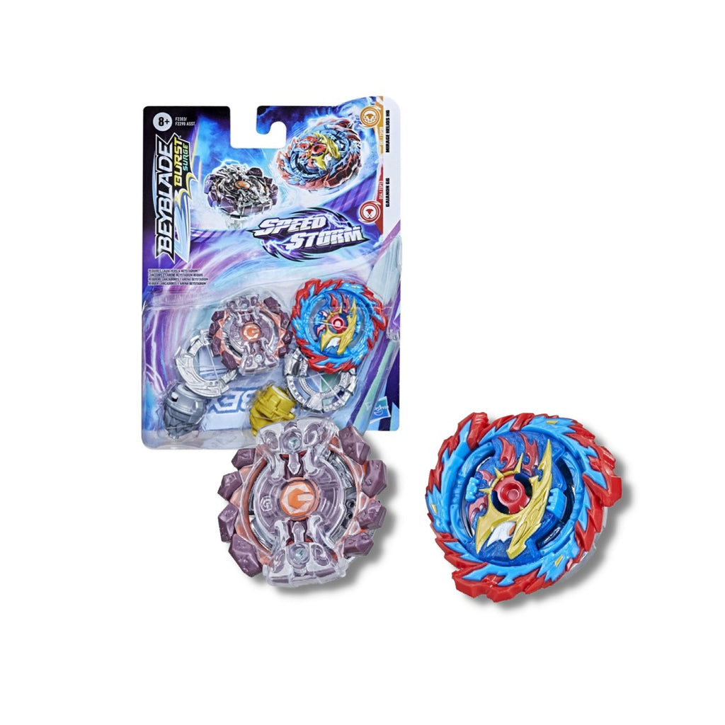 Doble Pack Beyblade Mirage Helios H6 Versus Gaianon G6