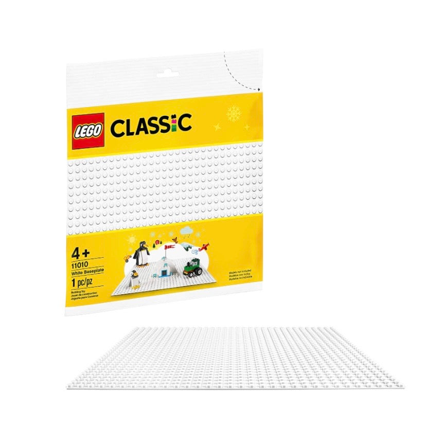 Lego Base Modelo 11010 Color Blanco