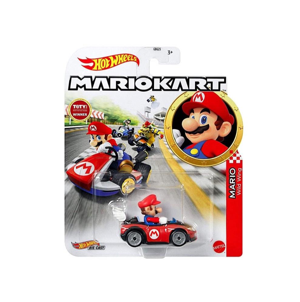 Hot Wheels MarioKart Mario Wild Wings Die-Cast Super Mario