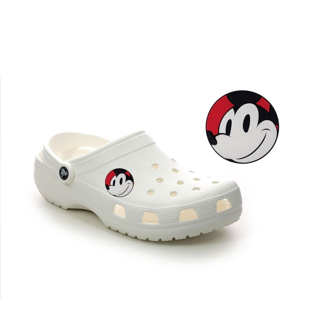 Crocs Jibbitz Charms Mickey Circular ~ Accesorios Decorativos Para Crocs