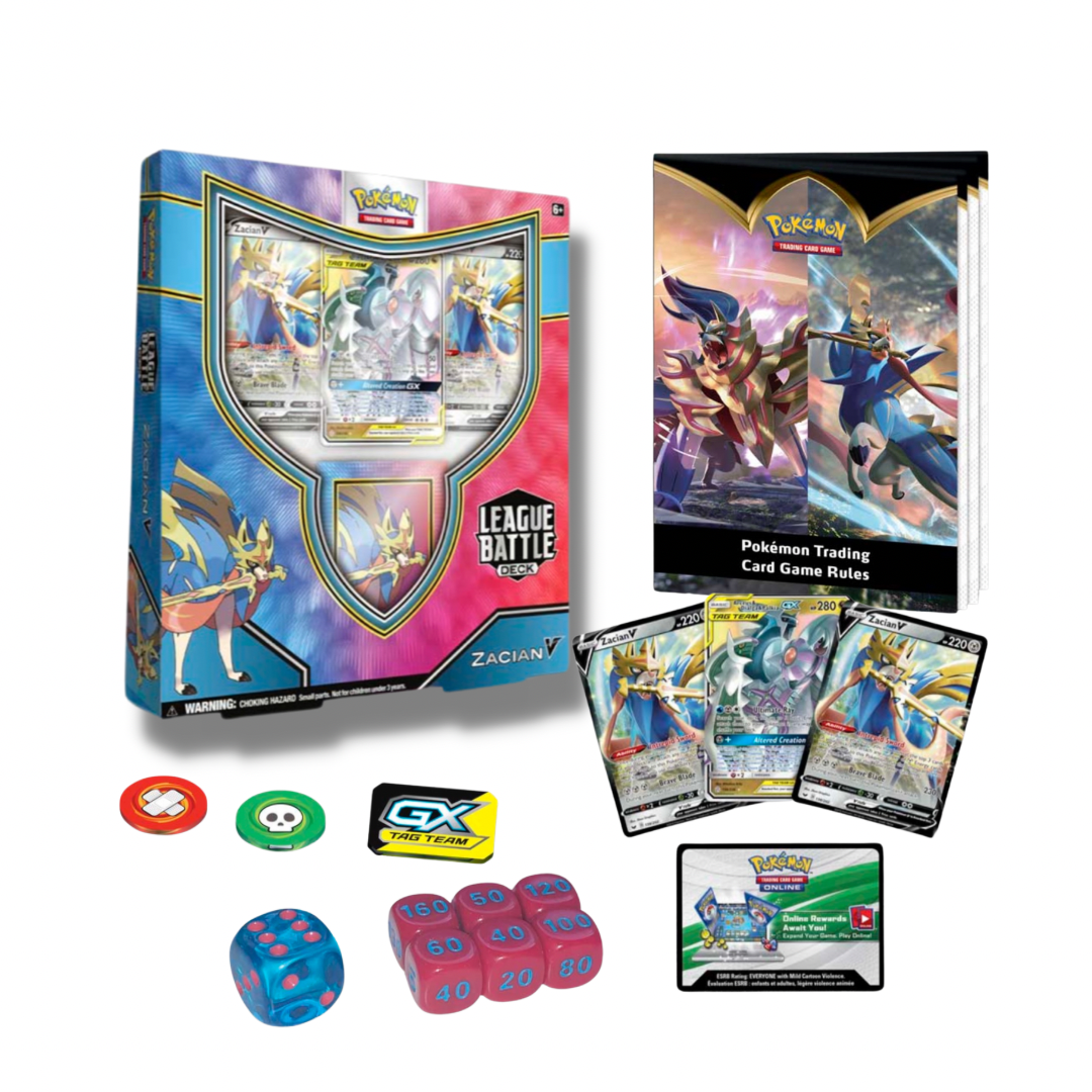 Pokémon TCG Zacian V League Battle Deck – HBK Happy Store