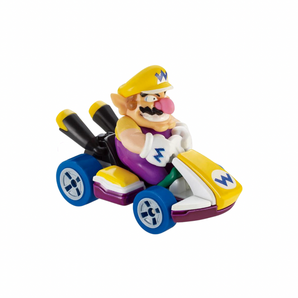 Wario Standard Kart MarioKart Hot Wheels Super Mario