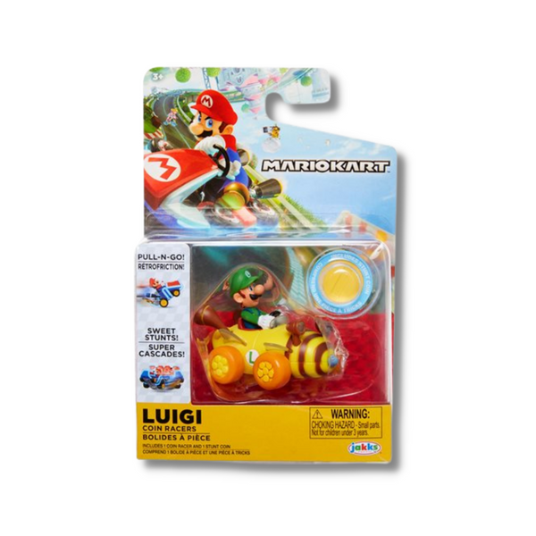 Hot Wheels MarioKart Luigi Coin Racers Super Mario