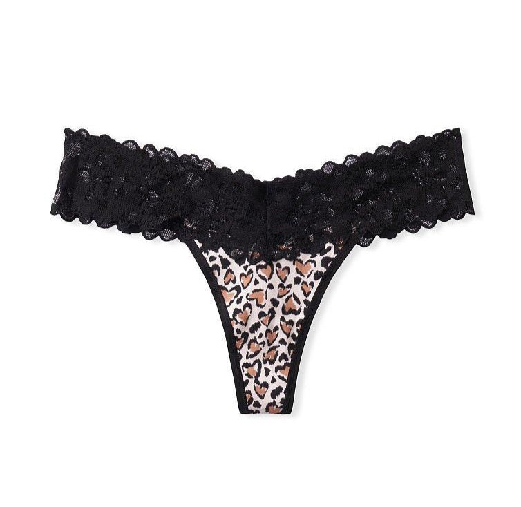 Tanga Victoria's Secret Talla XL Print Corazones