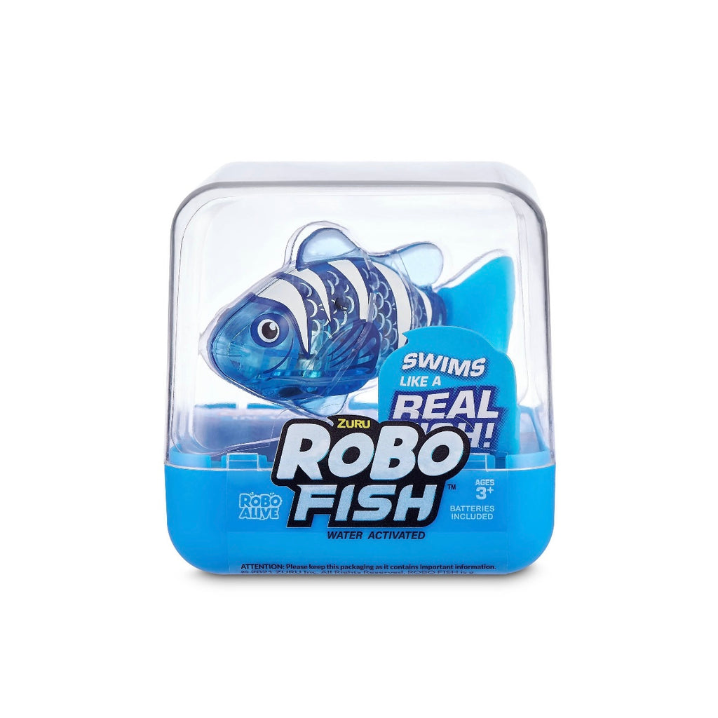 Zuru Robo Fish Pez Electronico Azul
