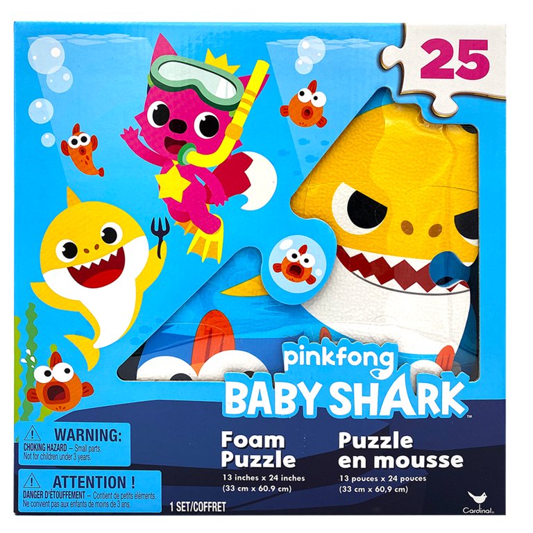 Baby Shark Rompecabezas en Espuma Pinkfong 25 Piezas