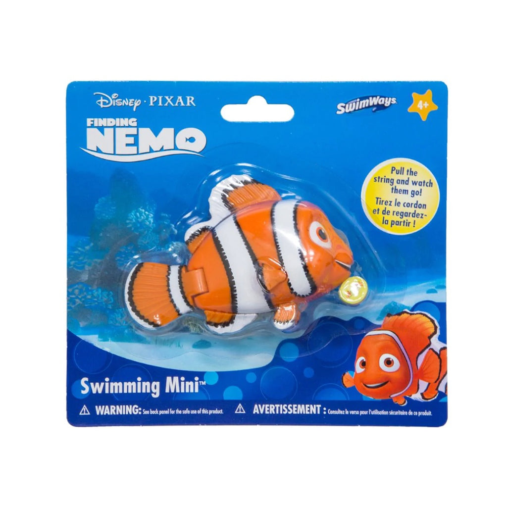 Disney Pixar Finding Nemo Swimming Fish Pez Mini Juguete de Picina Nemo