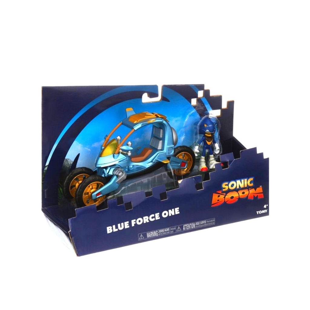 Sonic The Hedgehog Sonic Boom Blue Force One 3 en 1 Coleccionable