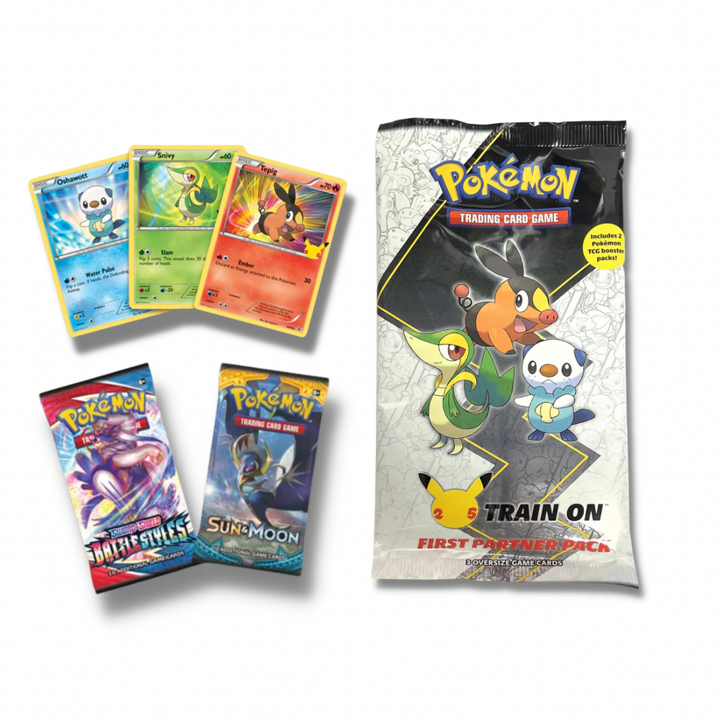 Pokémon First Partner Pack Edición Limitada 25 Aniversario