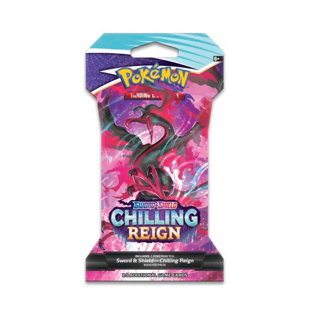 Pokémon TCG Sword & Shield Chilling Reign Booster Pack Modelo 4