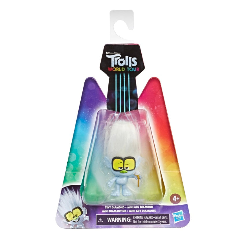 Trolls World Tour Mini Diamantino Muñeco Coleccionable