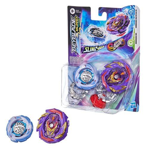 Beyblade Burst Pack 2 Spryzen e Odax B9493/B9491 - Hasbro - Ri Happy