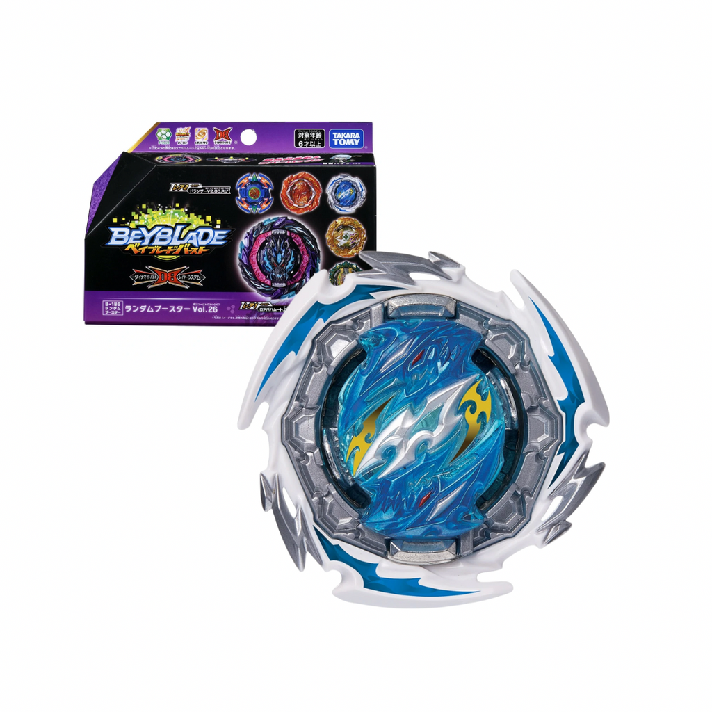 Takara Tomy B-186.04 Random Booster Beyblade Burst Dynamite Ragnaruk Nexus Just 6