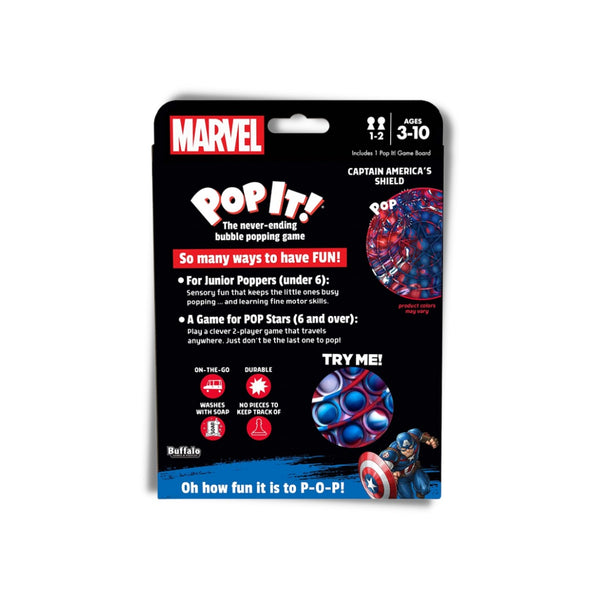 Marvel POP IT Escudo Capitan America