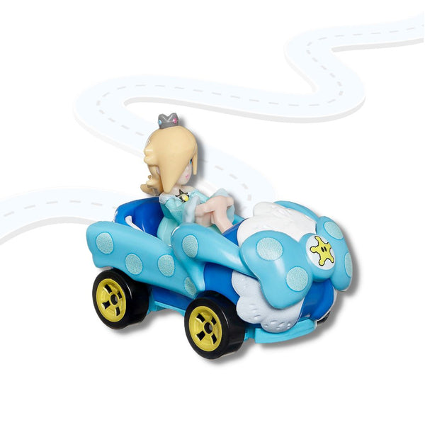 Hot Wheels MarioKart Rosalina Birthday Girl Die-Cast Super Mario