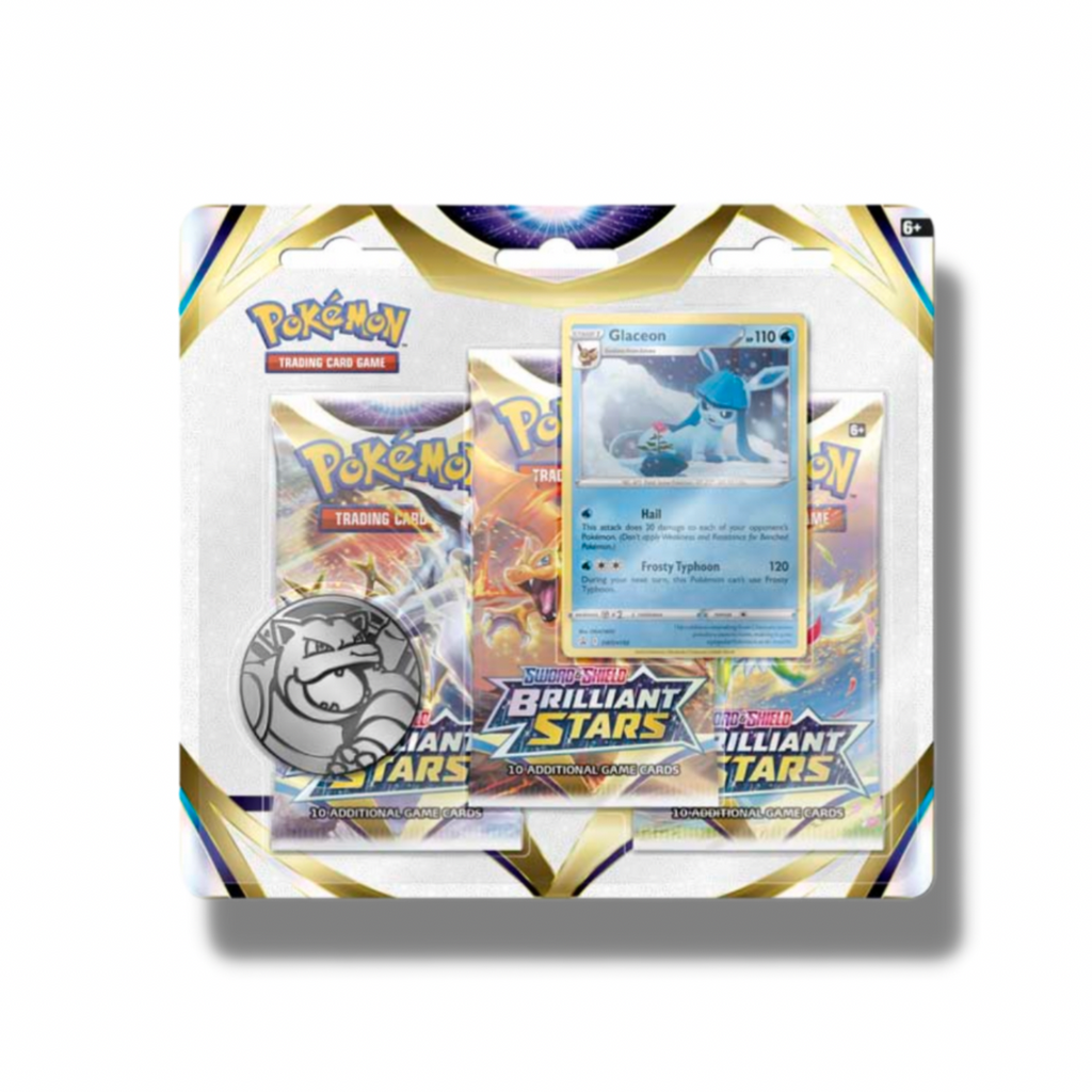 Pokémon TCG Sword & Shield Brilliant Stars Glaceon Booster Pack