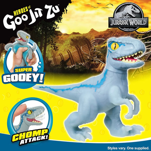 Heroes of Goo Jit Zu Jurassic World Chomp Attack Blue