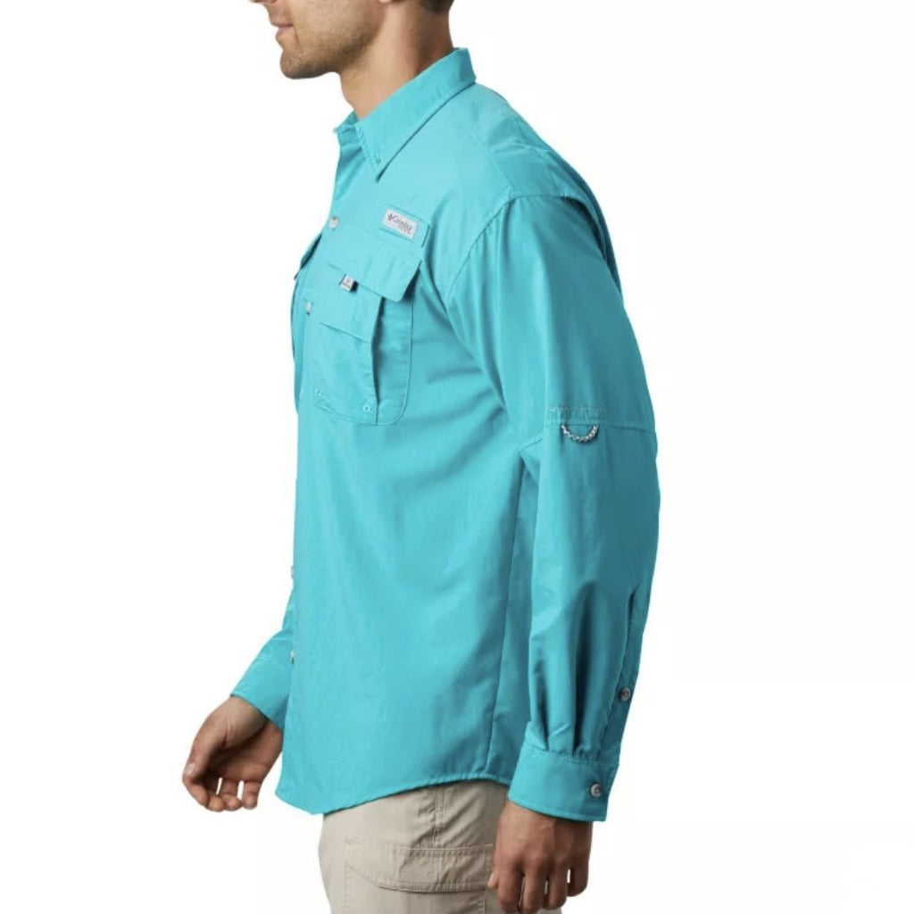 Camisa Talla XL Bahama II Columbia Turquesa