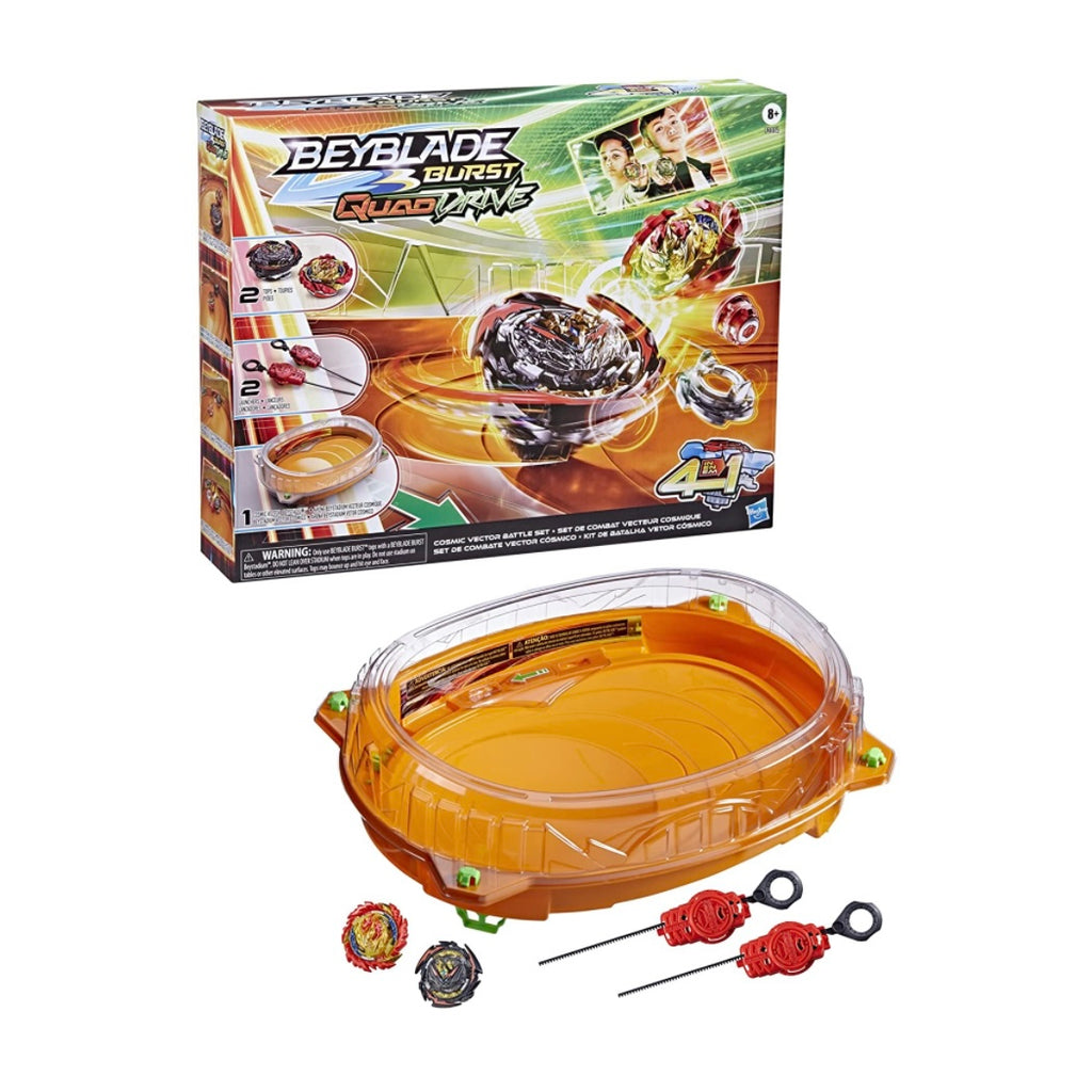 Beyblade QuadDrive Set De Combate Vector Cosmico