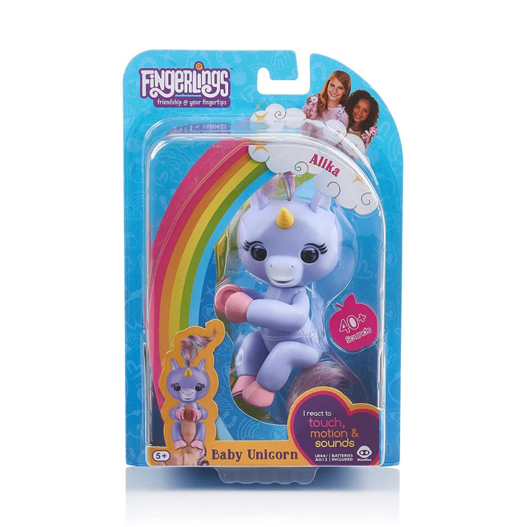 Fingerlings Alika Unicornio Mascota Interactiva