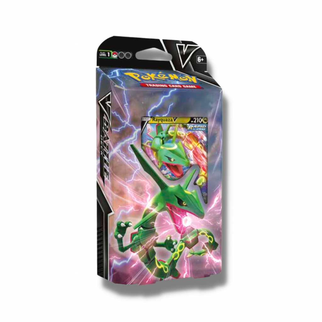 Set de Cartas Pokémon Rayquaza V Deck - Ingles