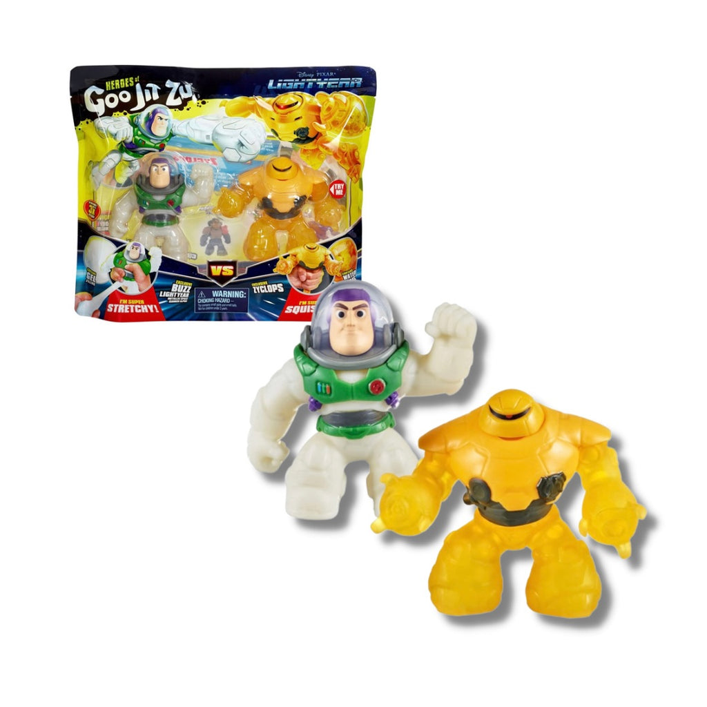 Heroes Of Goo Jit Zu  Pack Buzz Lightyear Versus Zyclops