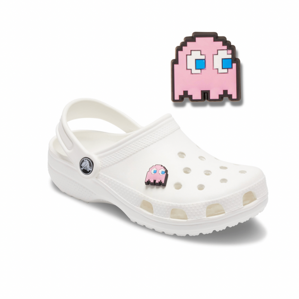 Crocs Jibbitz Charms Pac Man Pinky~ Accesorios Decorativos Para Crocs