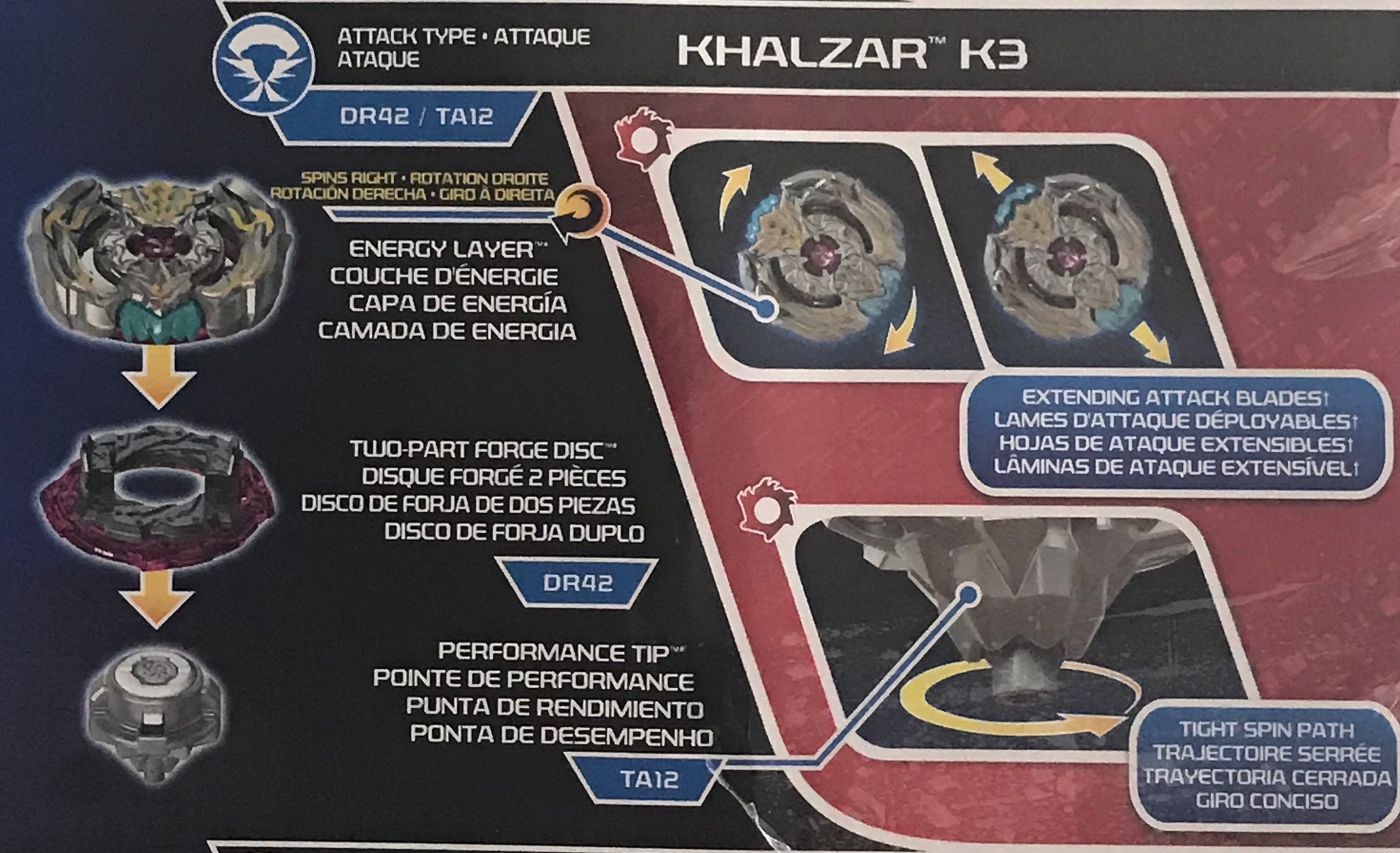 Beyblade Khalzar K3 Edición Especial Torneo Supremo – HBK Happy Store