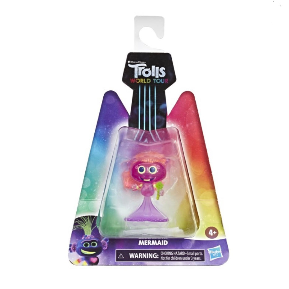 Trolls World Tour Mini Mermaid Muñeco Coleccionable